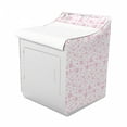 thumbnail image 2 of Cherry Blossom Washer Cover, Pink Flowers on White Background Girls Simple Design, Suitable for Dryer and Washing Machine, 29" x 28" x 40", Pale Pink White, by Ambesonne, 2 of 3