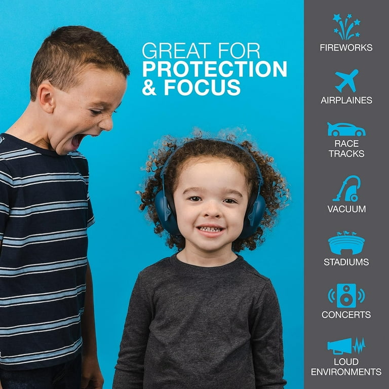 JLab JBuddies Protect Earmuffs, Blue