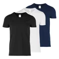 thumbnail image 1 of Pack 3 Pzs Playeras Para Hombre Caballero Algodon Cuello V, 1 of 8