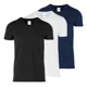 thumbnail image 1 of Pack 3 Pzs Playeras Para Hombre Caballero Algodon Cuello V, 1 of 8