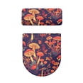 thumbnail image 4 of HELLHERO Forest with Mushrooms 2 Piece Set Toilet Seat Lid Cover Set Universal Polyester, Fits All Toilet Shapes, Bathroom Accessories, 4 of 7