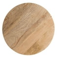 thumbnail image 5 of Kate and Laurel Dahl Wooden Round Drink Table, 12 x 23, Natural Brown, Transitional Boho Circle Wood Accent Pedestal Table for Living Room Plant Stand or Small Bedroom Nightstand, 5 of 8