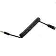 thumbnail image 1 of Feet Coiled 3.5mm 1/8" Stereo Audio Headphone Cable Extension, 1 of 2