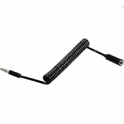 Feet Coiled 3.5mm 1/8" Stereo Audio Headphone Cable Extension