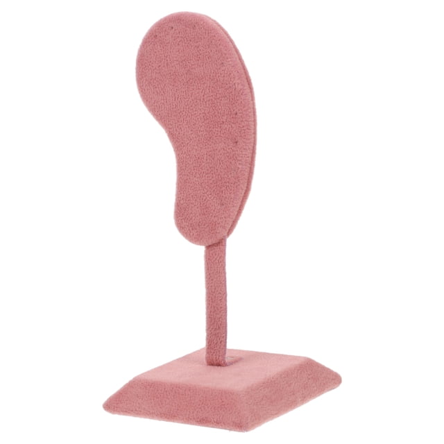 BEADCEST Exhibidor De Pendientes Rosa Con Material Liso Y Almacenamiento Para Varios