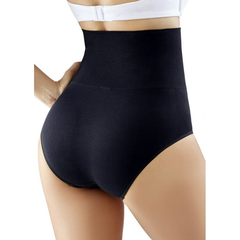 Premium Colombian Shapewear Body Shaper Brief Waisted Short Maternity  Support Panty Abdominal Double Layer Support the Belly Full rear coverage  Semaless Lower Back Support Fajas Colombianas para muje 