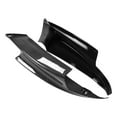 thumbnail image 4 of Front Bumper Diffuser, Anti-fading And Impact Resistant Front Bumper Deflector Car Bumper Protector  For Coupe Cabrio Carbon Fiber Style, 4 of 8