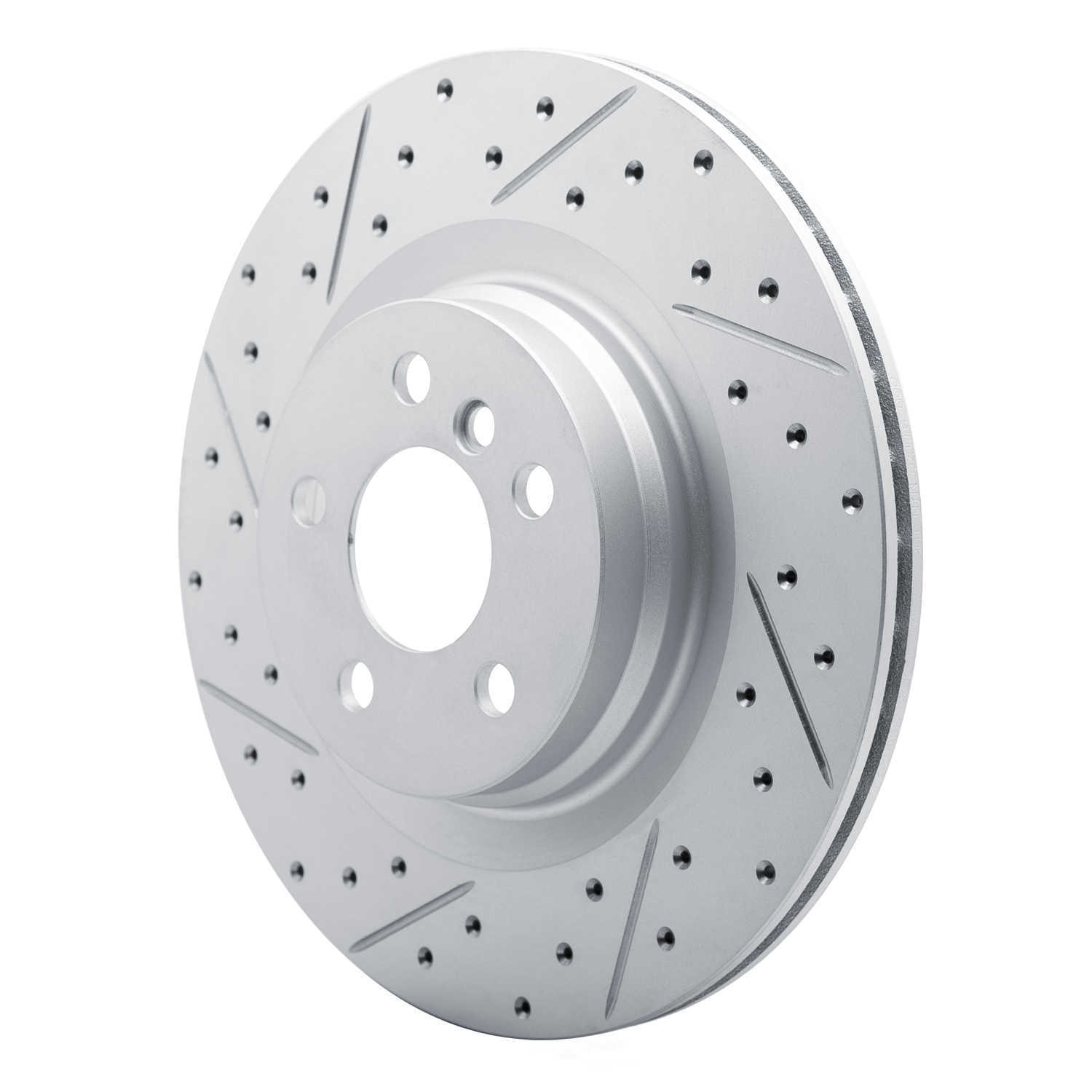 Dynamic Friction Company 830-31176L DFC Geoperformance Rotor - Drilled and Slotted