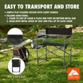 thumbnail image 4 of Ozark Trail Director Chair with Side Table, Black, 4 of 12