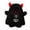 Black, variant on Eerie Shadowy Halloween Cute Ghost Plush Pillow, Indoor Home Tabletop Haunted House Trick Or Treat Spooky Party Vibe, Tear Proof Reusable Craftsmanship Display For Holiday Party Guests