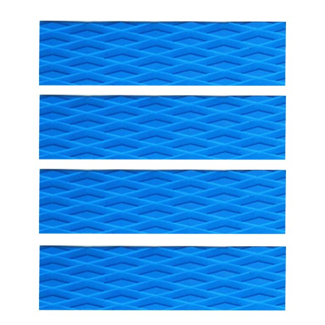4 Pieces EVA Traction Pad Bar Grips Tail Pads for Surfing Skimboard Surfboard Paddleboard