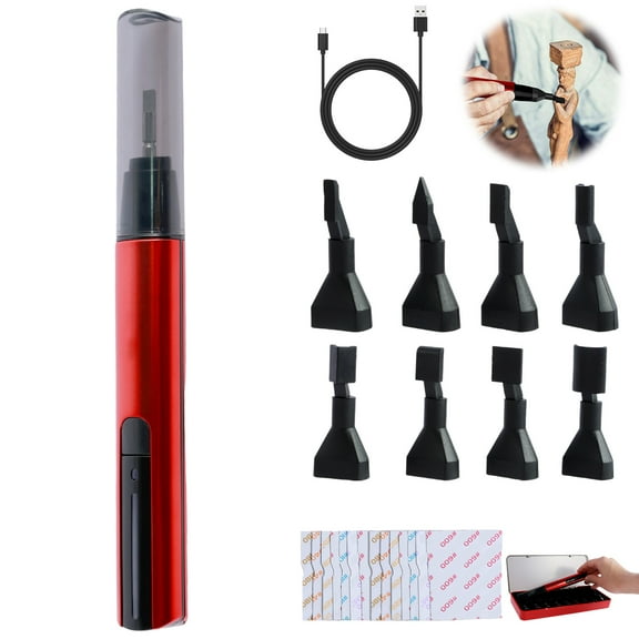 Mini Reciprocating Sander Set Portable Electric Sanding Pen USB Rechargeable Mini Sander with Overload Protection 3 Gears Adjustable Sanding Pen Polishing Machine