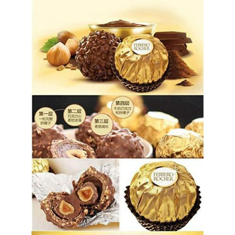 Ferrero Rocher Hazelnut Chocolates 48 Count 21.2 oz. (600 g) 