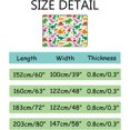 thumbnail image 3 of Crawling Indoor Carpet Play Mat Tropical Leaves and Flowers Dinosaurs for Living Room Bedroom Educational Nursery Floor Mat Area Rug 80x58inch, 3 of 6