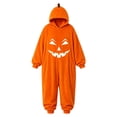 thumbnail image 4 of LILIYA Hooded Halloween Jumpsuit, Plush Adult Onesie, Unisex Loungewear for Couples Party, Long Sleeve Bodysuit with Front Pockets, Warm Cozy One-Piece Pajamas, 4 of 4