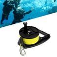 thumbnail image 4 of Anchor Rope Reel, Convenient Multi Purpose 8 Strands 83m Wire Dive Reel  High Visibility  For Exile Diving Black Wheel, 4 of 8