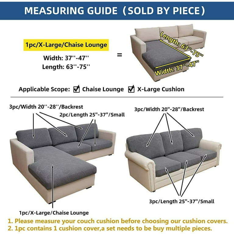 Durablend sofa top replacement cushion covers
