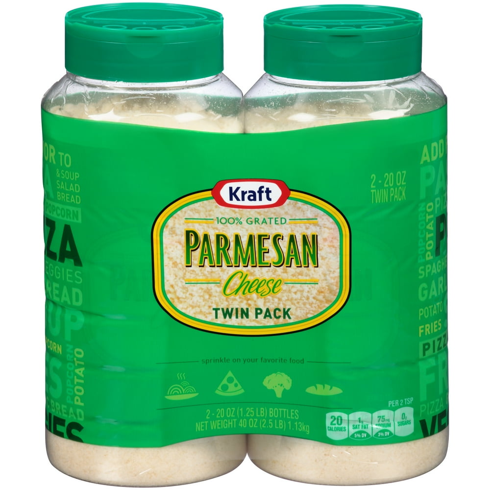Kraft Grated Parmesan Cheese 40 oz Bottle