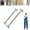 2pcs, variant on Guideline/Guidelinel/Prosperousk Door Hinge Adjustment Tool, On Various/Circulate/Affection Hinge Adjusting Wrench, Onvarious/Circulatne/Affectionk/Openovert/Luminousdo Adjustment Tool (L)