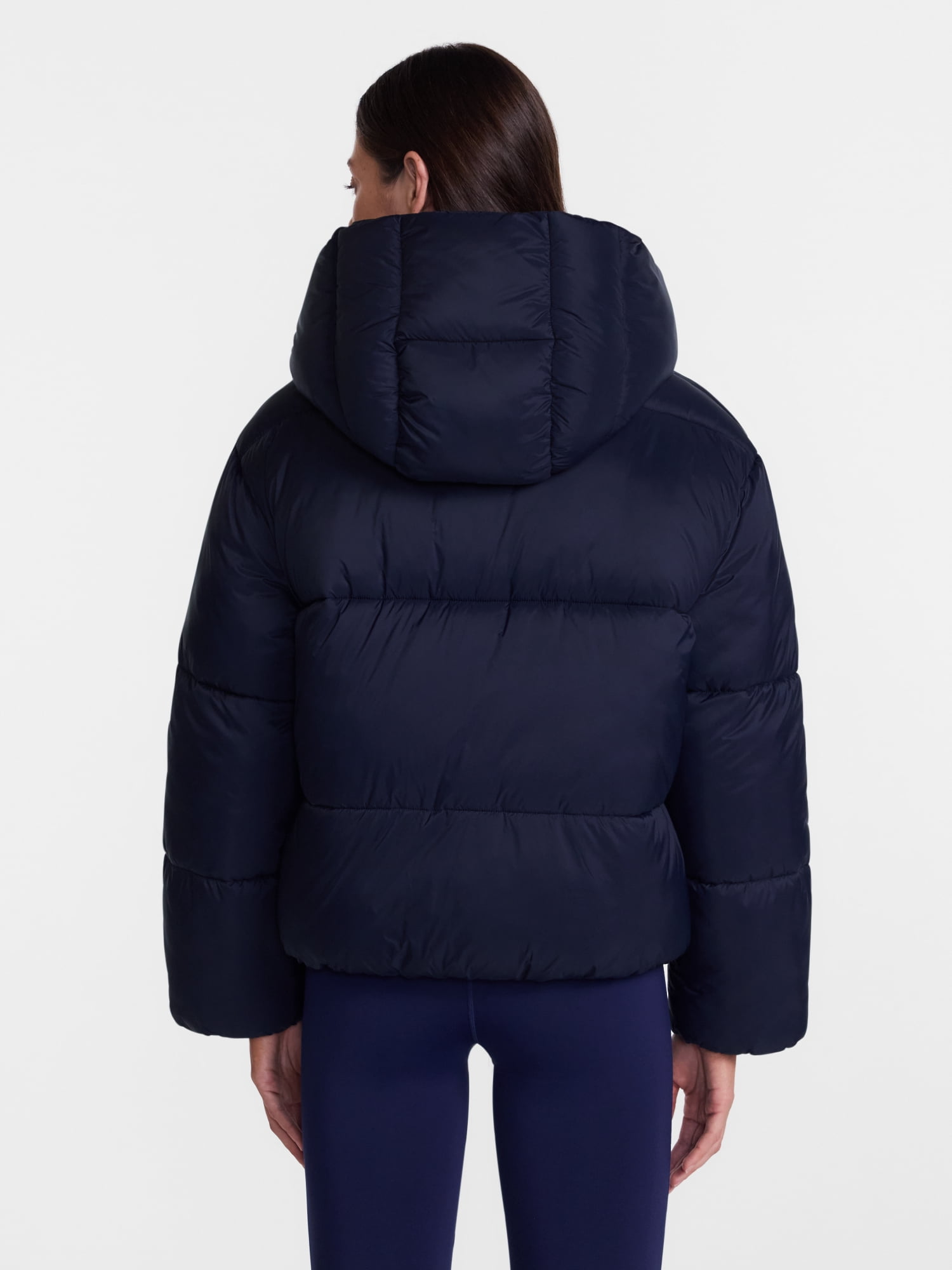 Avia Women's and Women's Plus Water and Wind Resistant Puffer Jacket, Sizes XS-3X