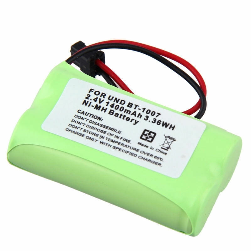 1200mAh 2.4V NI-MH 4 Pack Replacement for Uniden DECT1480-4 Battery Compatible with Uniden BT-1007 Cordless Phone Battery