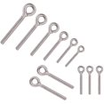 thumbnail image 4 of M6 304 Stainless Steel Ring Long Screw Rod Thread Ring Bolt 10pcs, 4 of 4