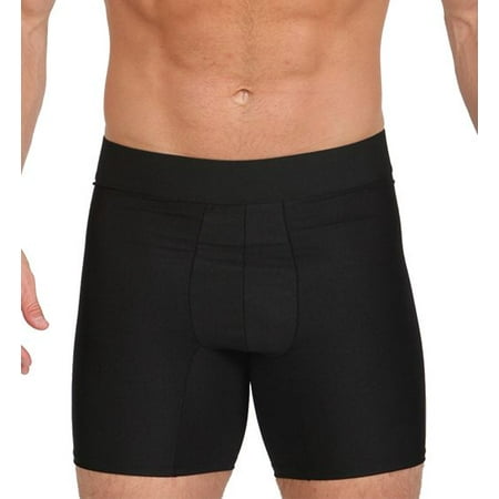 

Men s Insta Slim 1311MM Padded Butt Enhancer Boxer Brief (Black S)