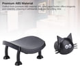 thumbnail image 3 of BIMZUC Black Cat ABS Toilet Roll Holder – Creative Cat‑Shaped Bathroom Stand, Durable, Easy Replacement, Decorative & Functional, 3 of 5