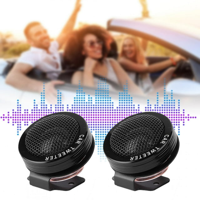 Sonew 2pcs 150W Dome Tweeter Kit Stereo Music High Sensitivity Speakers Dome Loudspeaker For Car Audio System