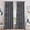 gray, variant on Grey Blackout Striped Pattern Curtains for Living Room 84 inch Long 2 Panels Set, Noise Reducing Thermal Insulated Wave Line Foil Print Bedroom Drapes for Patio Sliding Glass Door (52 x 84)