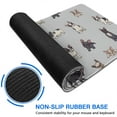 thumbnail image 6 of Long Mouse Pads for Desk,Boston Terrier Desk Mats on Top Of Desks, Desk Mouse Pad Extra Large with 3mm Non-Slip Base and Stitched Edge for Gaming,Office,Work,Home 47.3"x23.6", 6 of 6