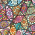 thumbnail image 5 of Boho Bohemia Style Rectangular Tablecloth 60x84 Inch, Vintage Washable Seasonal Table Cover for Party Picnic Dinner Decor, 5 of 6