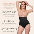 thumbnail image 2 of Women's High Waist Tummy Control Panties Slimming Body Shaper Shaping Underwear All Day Every Day Shapewear Panties Control Briefs, 2 of 5