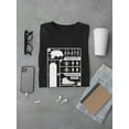 thumbnail image 3 of Skate Board Typography Sport
 T-Shirt Men -Image by Shutterstock, Male x-Large, 3 of 4