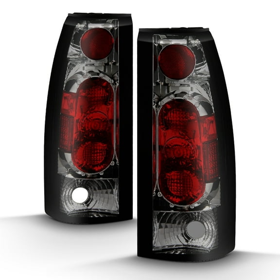 Smoke 88-98 Chevy GMC C/K C10 Silverado Sierra Altezza G2 Tail Lights Smoked