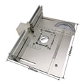thumbnail image 3 of Upgrade Aluminium Router Table Insert Plate W/ Miter Gauge and Tenon Gauge and Fence for WorkBenches Wood Router Trimmer ,Accurate Measurement, 3 of 6