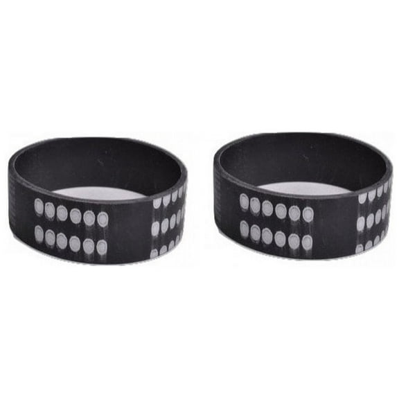 Eureka Canister Vacuum Old Style Power Nozzle Flat Belt { 2 Belts } Part -36995