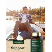 Kelp Supplement Capsules | 1000mg | 180 Count for Men and Women | by Tahoe Nutritionals