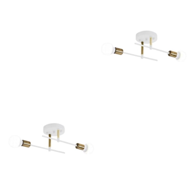 Luz de Techo Toystoory Chandelier Moderno Blanco 2piezas