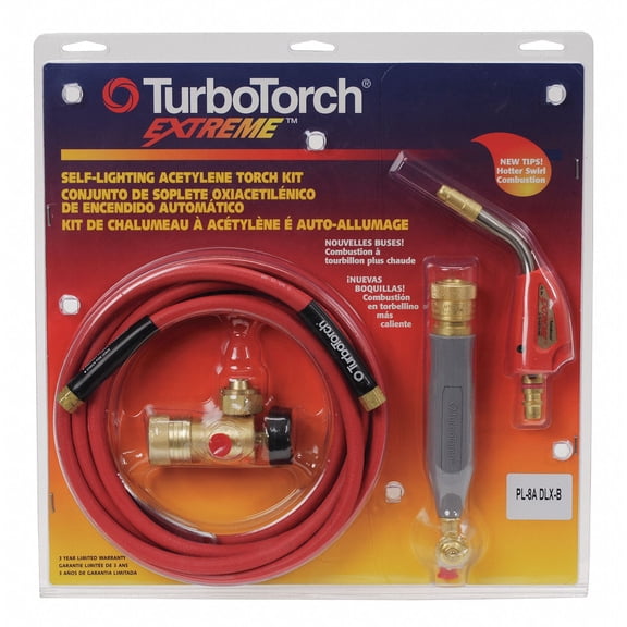 TurboTorch 0386-0835 PL-8ADLX-B Self Lighting Torch Kit