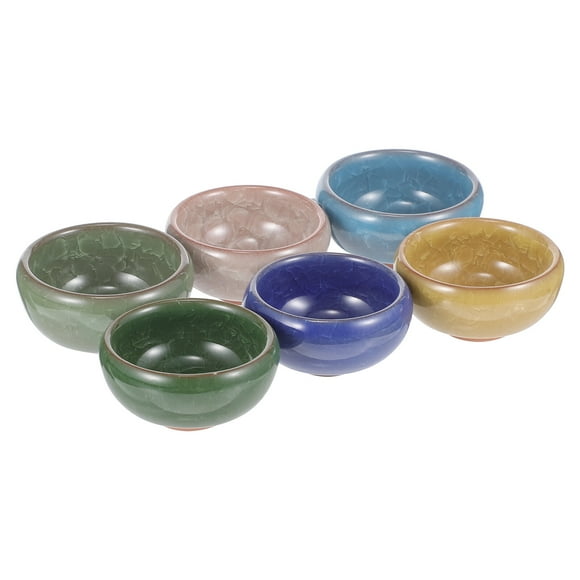 6PCS Essential Oil Blending Bowl Beauty Salon Essential Oil Bowl Ceramic Bowl