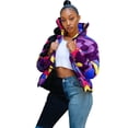 thumbnail image 1 of BESTSPR Veste Matelassée Femme Couleur Camouflage Imprimé Vêtements Doudoune Manteaux d'Hiver Femme Taille p-4TG, 1 of 6