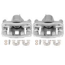 AUTOMUTO Rear Left & Right 19B3413A 19B3412A Disc Brake Calipers With Bracket For Hyundai For Sonata 2008-2010