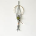 thumbnail image 4 of YIEMEEN Ethnic Air Plant Holders Macrames Wall Tapestrys Hanging Basket Home Decors, 4 of 16
