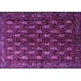 thumbnail image 1 of Ahgly Company Indoor Rectangle Persian Purple Traditional Area Rugs, 6' x 9', 1 of 4