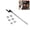 18in, variant on Ratchet Cargo Winch Bar Heavy Duty Ratcheting Tensioner Wrench for Flatbed Trailers, Reversible Truck Strap Tightener(22in)
