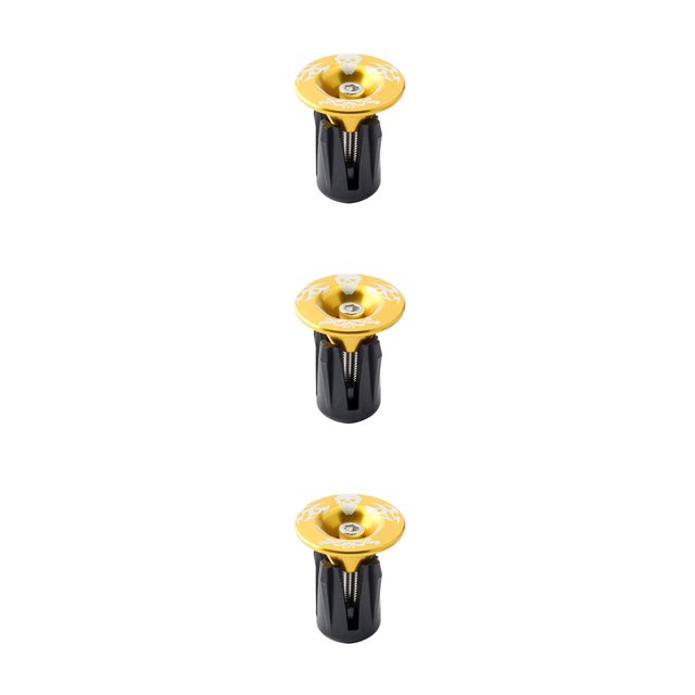 Greeniant 1 par de tapas de manillar, pieza de bicicleta profesional resistente para reemplazar Golden Type1 NO1 Greeniant CBP227538