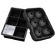 thumbnail image 3 of Molde de Fabricante de Cubos de Hielo, Bandeja de Molde de Cubo de Hielo Cuadrado y Forma Redonda 6 Cuadrículas de SEGURIDAD Para Barras, 3 of 8