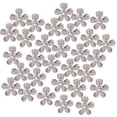 thumbnail image 1 of Adornos Cristalinos de Flatback Rhinestone 30pc Artes de Color Plata Regalo Sunnimix Botones de cristal, 1 of 8