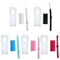 thumbnail image 4 of MesaSe Étui de Protection en Silicone Pile Coque de Porte Arrière Kit de Sangle de Main Remplacement pour Télécommande WII, 4 of 15
